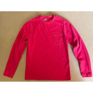 Old Navy Red Long Sleeve Shirt with Pocket